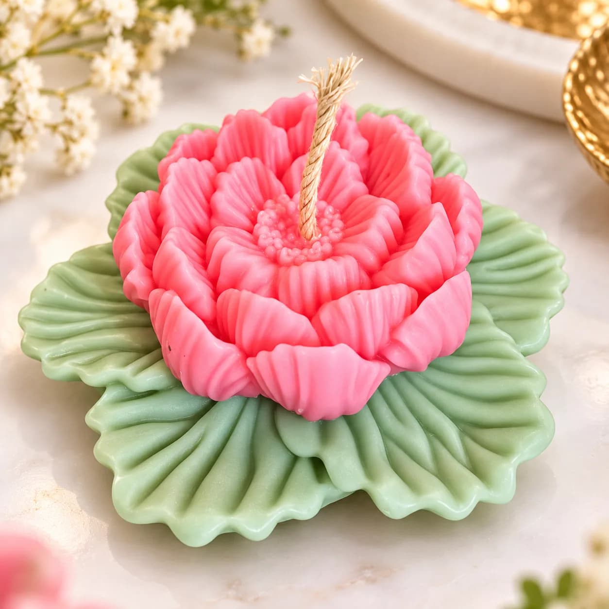 Lotus Petal candle
