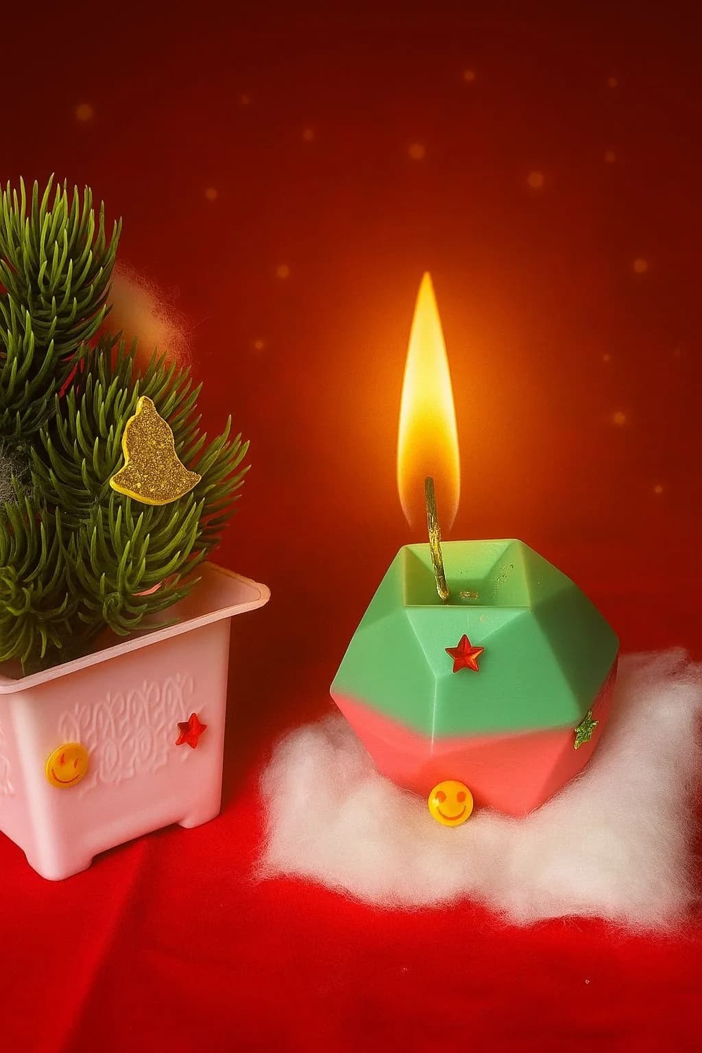 Rhombus Candle