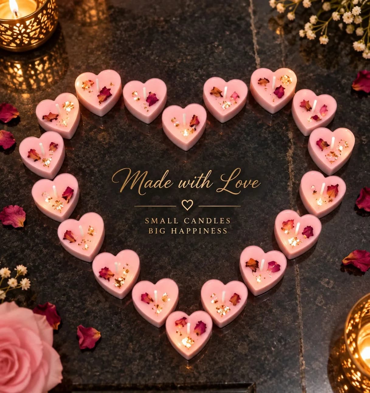 Heart Tea Light